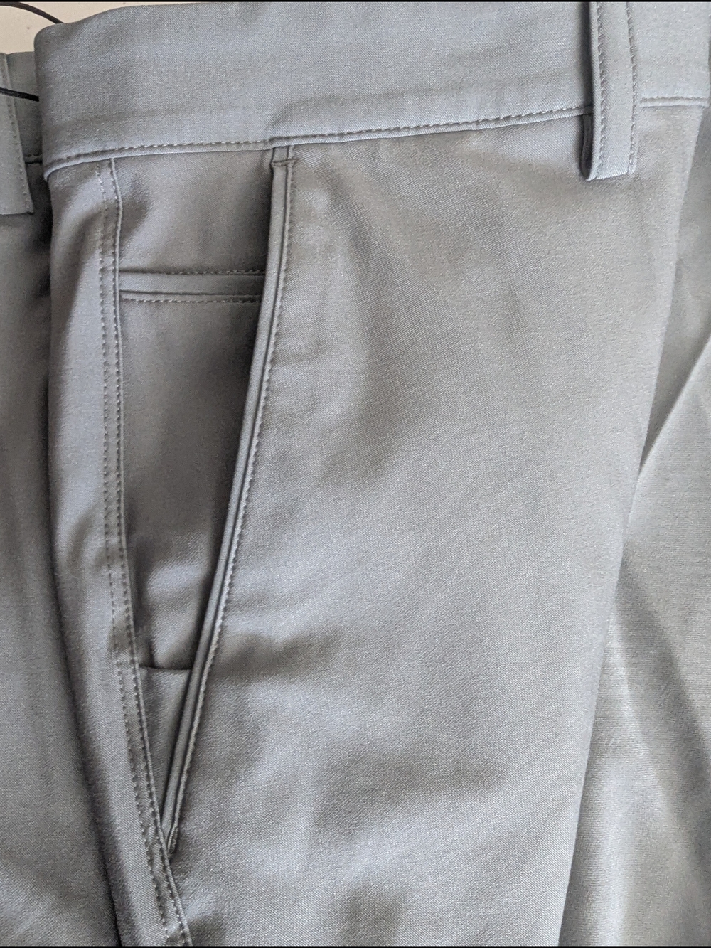 Greg Norman ML75 Microlux Golf Pants 36x32 Gray Performance Stretch Shark NWOT - Picture 4 of 8